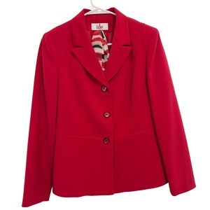 Le Suit Women's Vibrant Pink Blazer